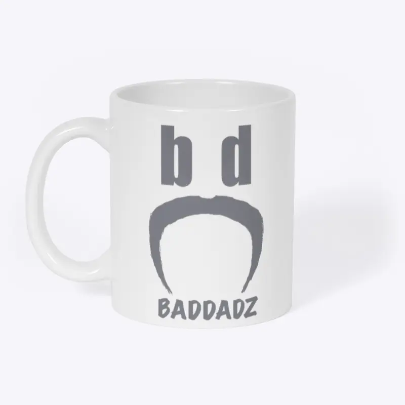 BADDADZ Gray Easy Day Logo